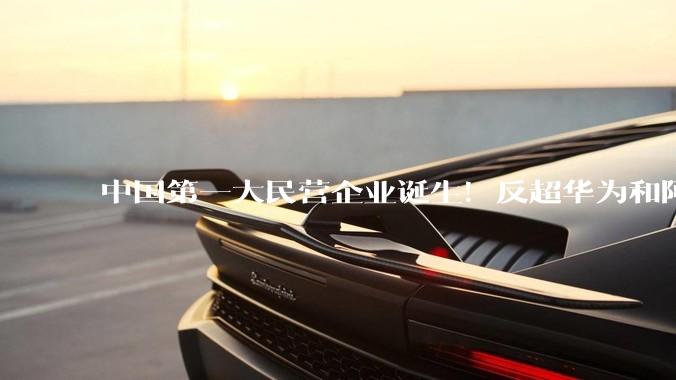 中国第一大民营企业诞生！反超华为和阿里，67万员工创下万亿收入_物流_资产_商业